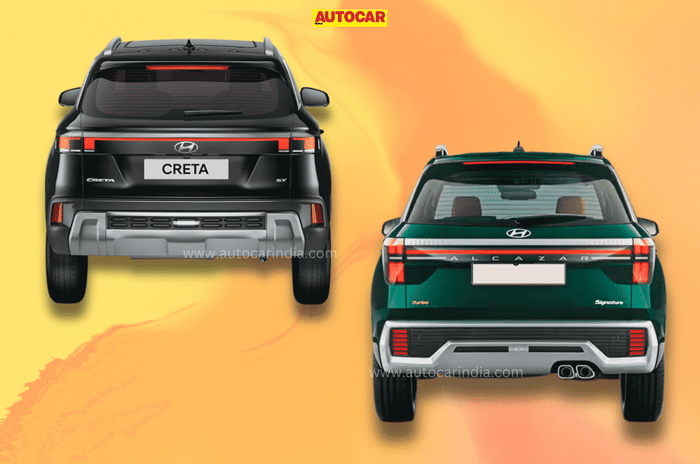 Hyundai Alcazar vs Creta: similarities and differences explained 